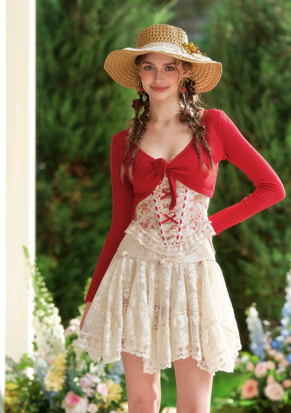 Jasminette & Cherry Skirt