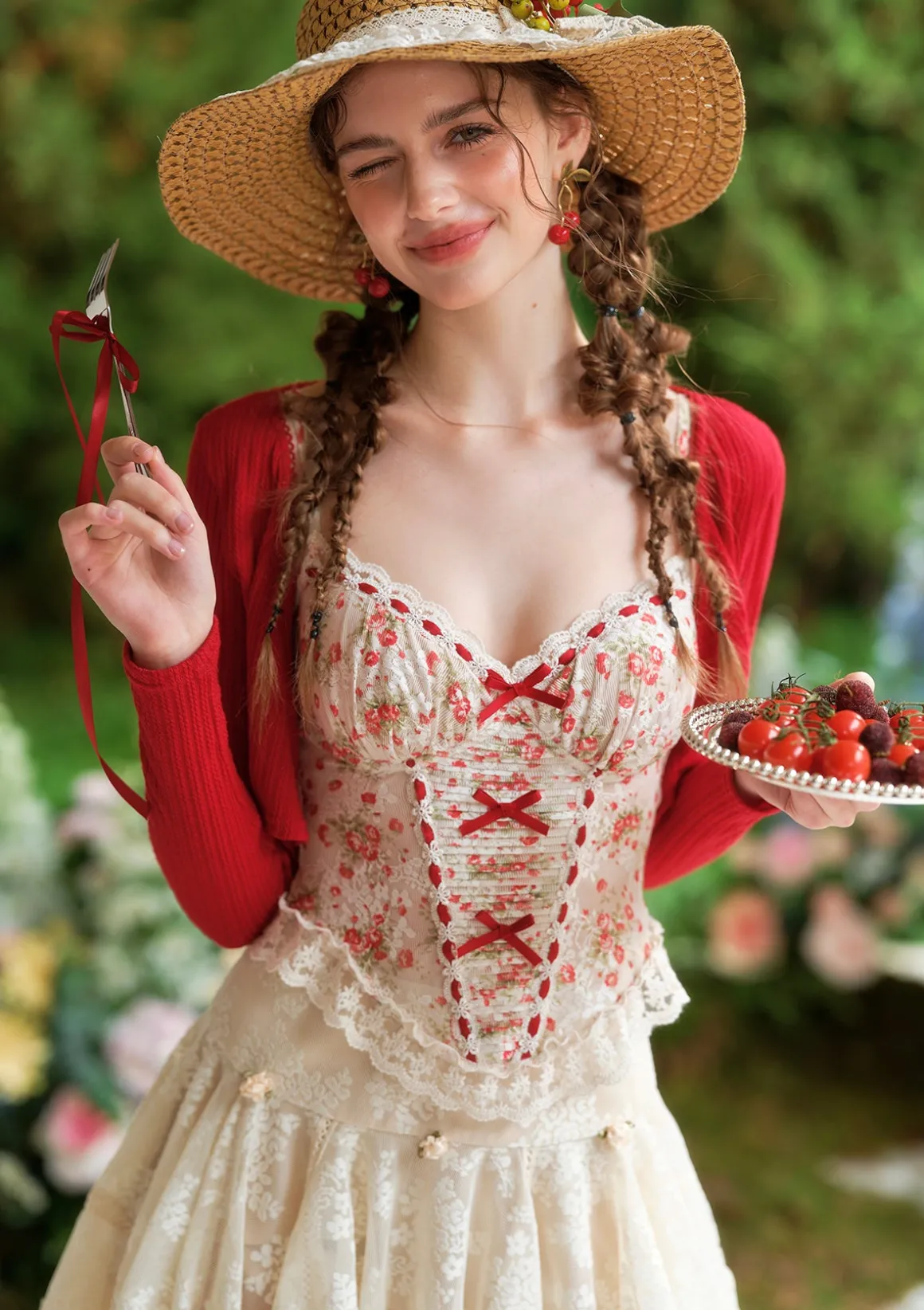 Jasminette & Cherry Skirt