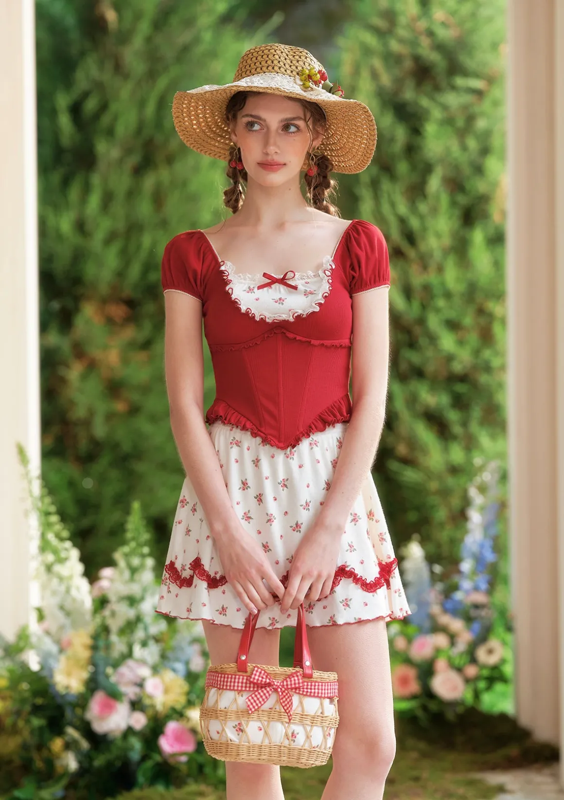 Juicy Watermelon Skirt