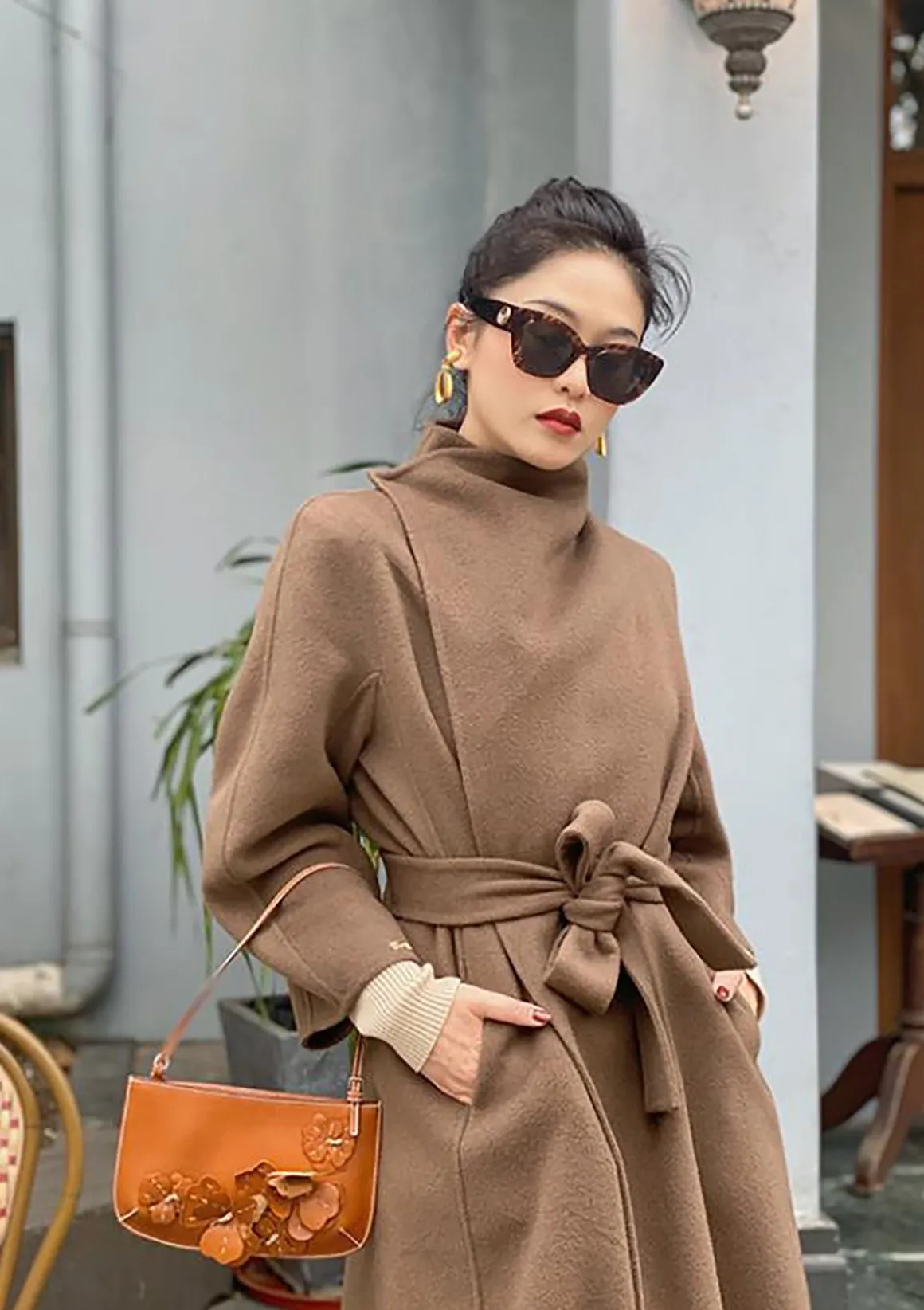 Knight Lady Double-faced OverCoat