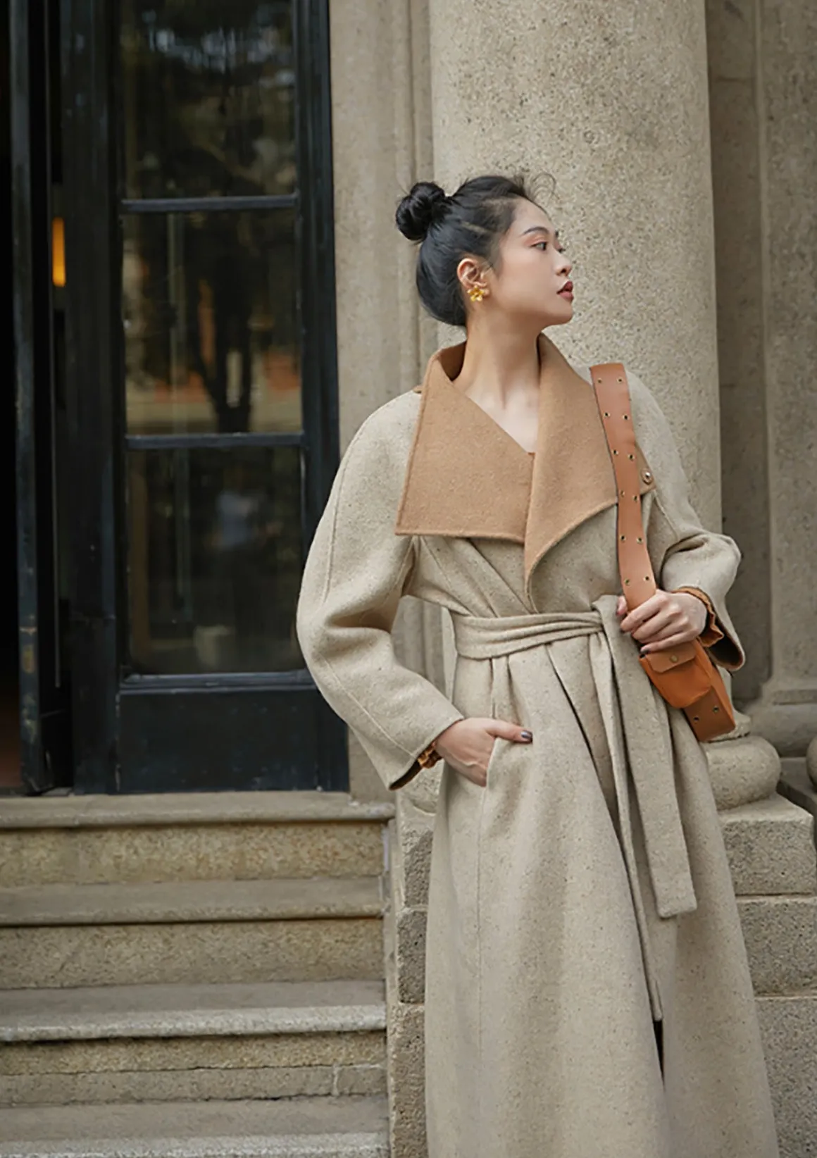 Knight Lady Double-faced OverCoat
