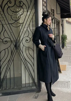 Knight Lady Double-faced OverCoat