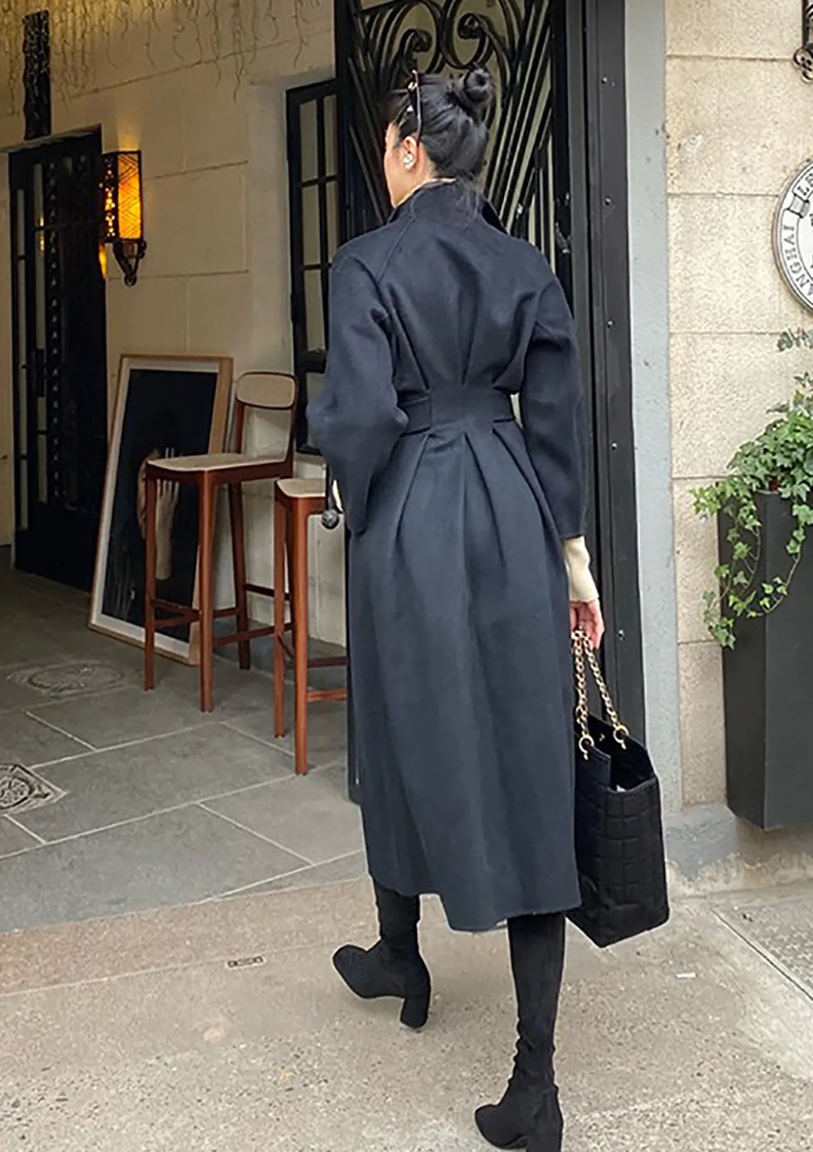 Knight Lady Double-faced OverCoat