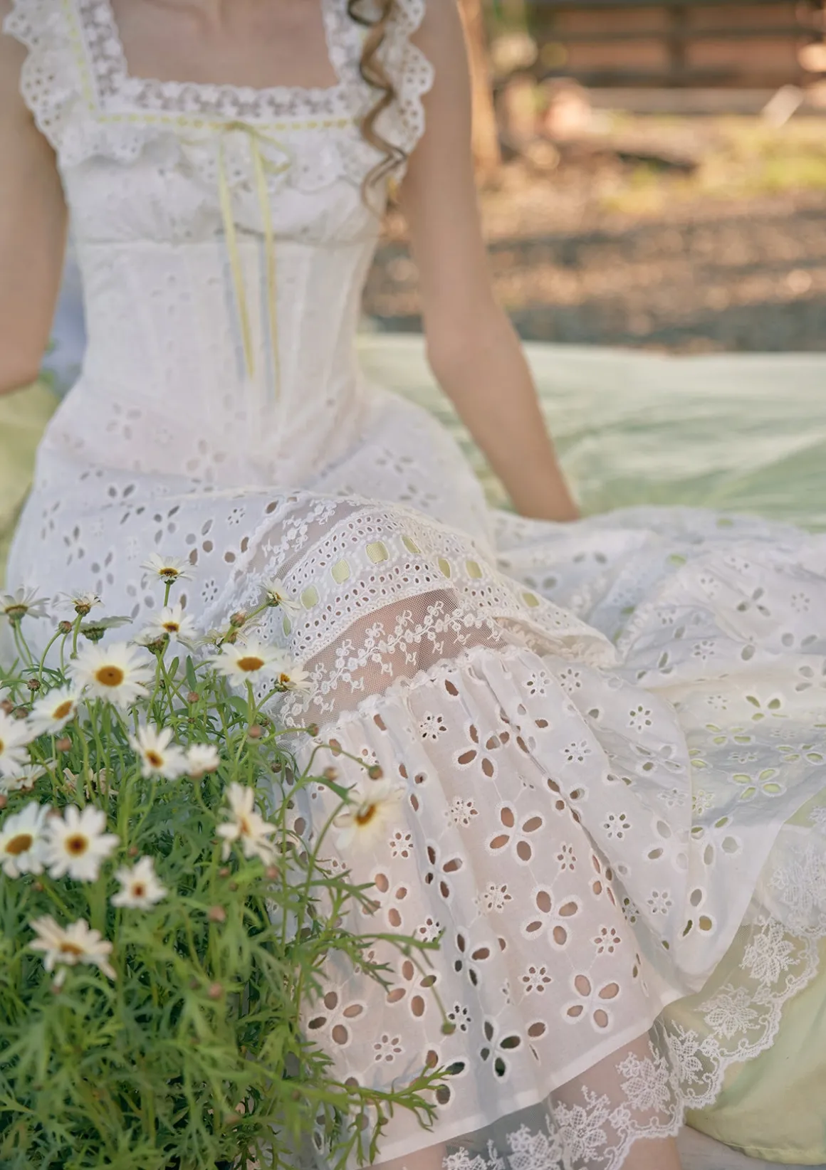 Lime Soda Corset Dress