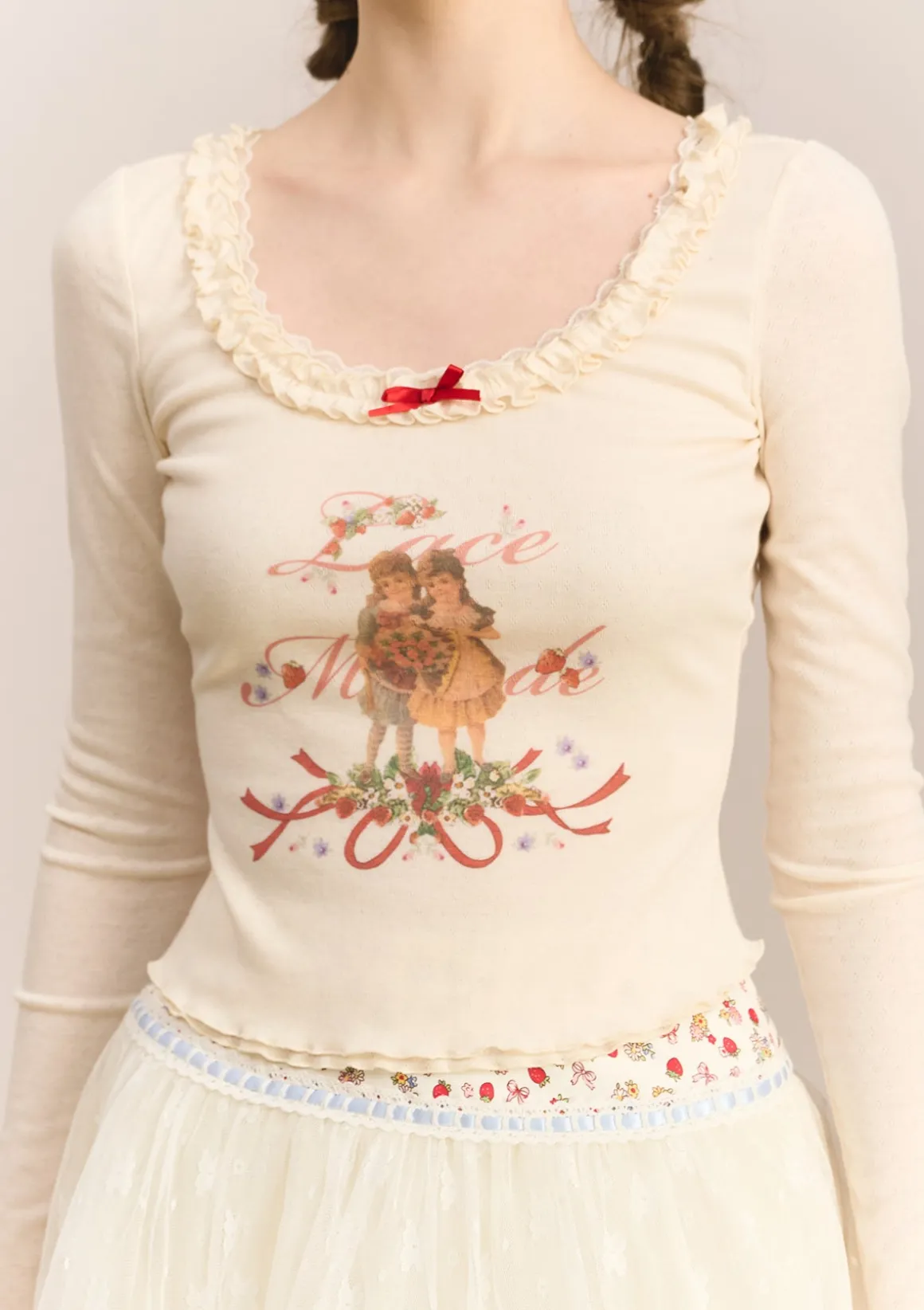Little Berry Chef Bottom Shirt