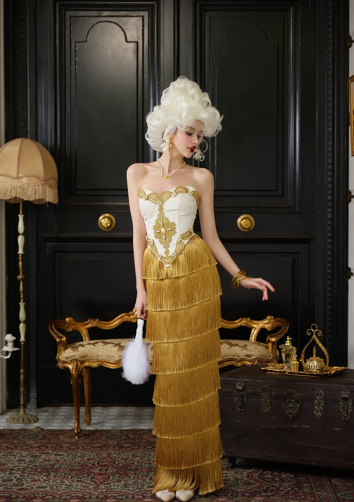 Louvre Muse Long Skirt