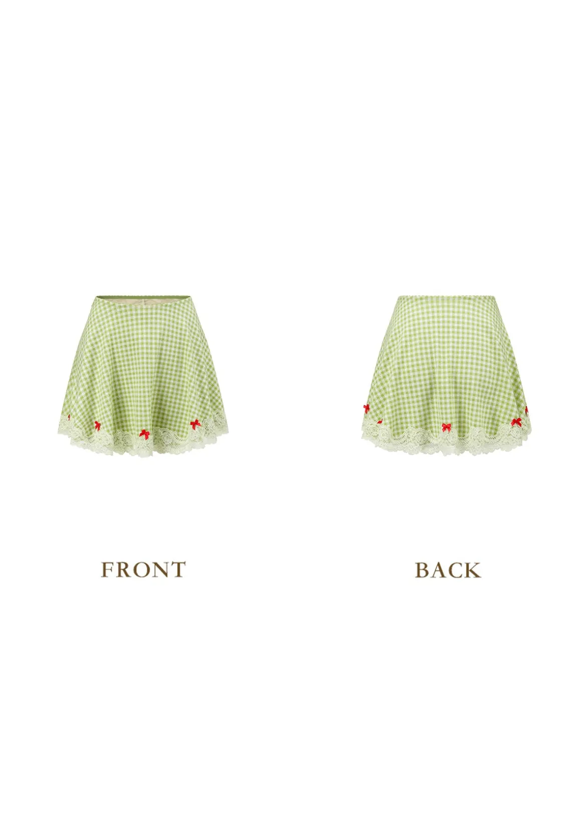 Matcha Cranberry Skirt