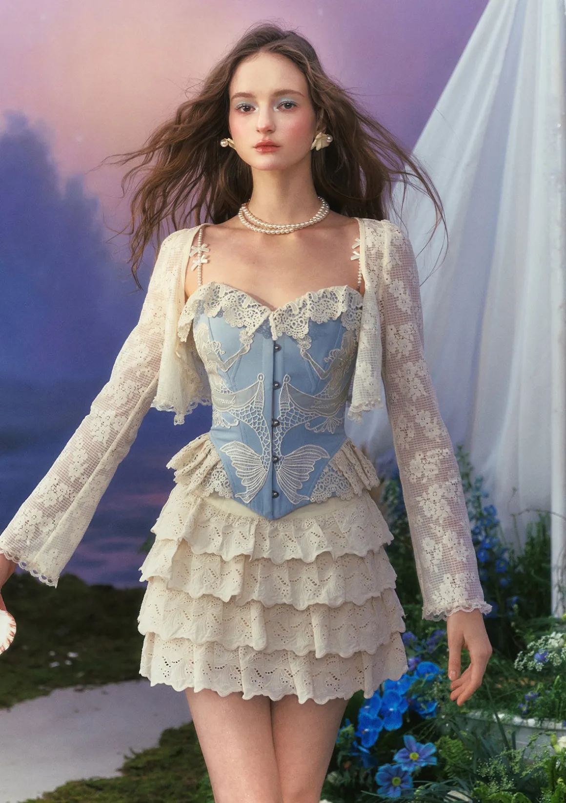 Mermaid Princess Corset