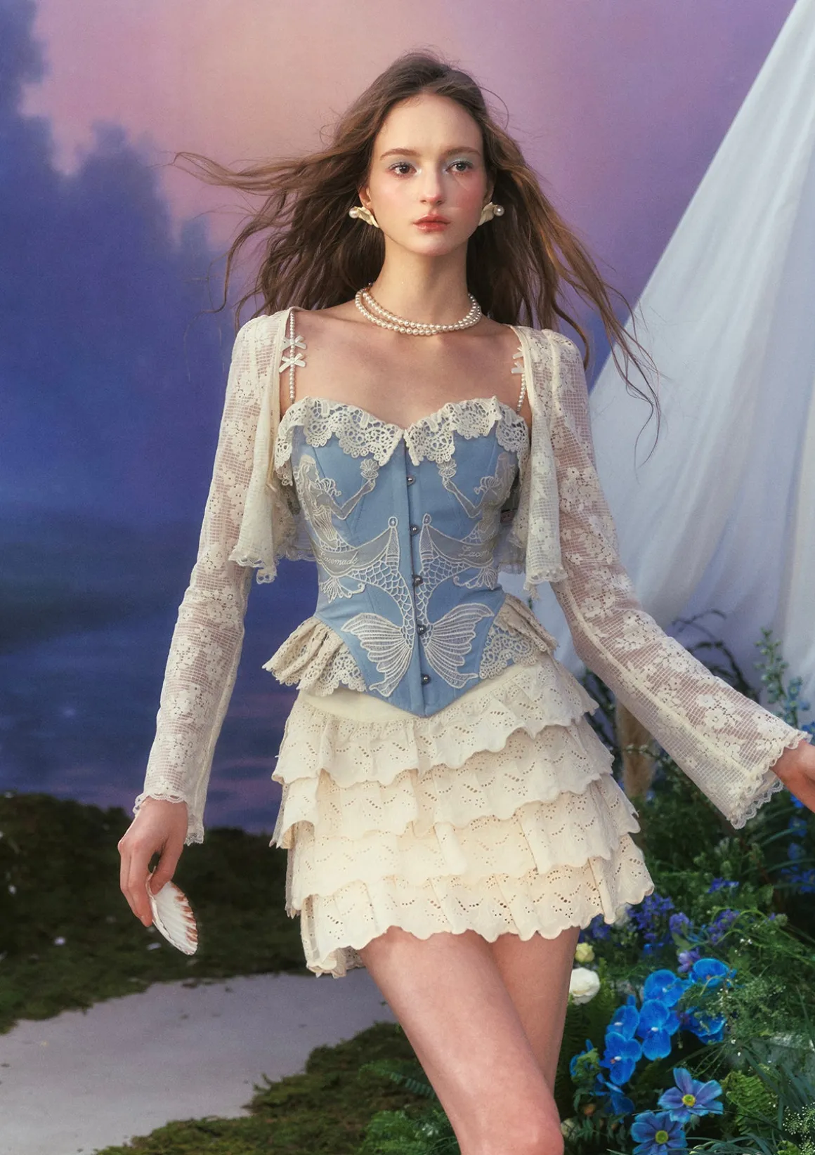 Mermaid Princess Corset