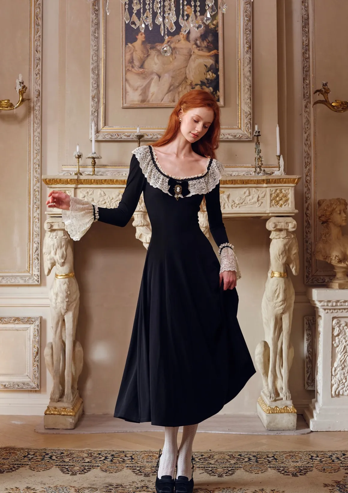 Pompeii's Harp Knit Dress