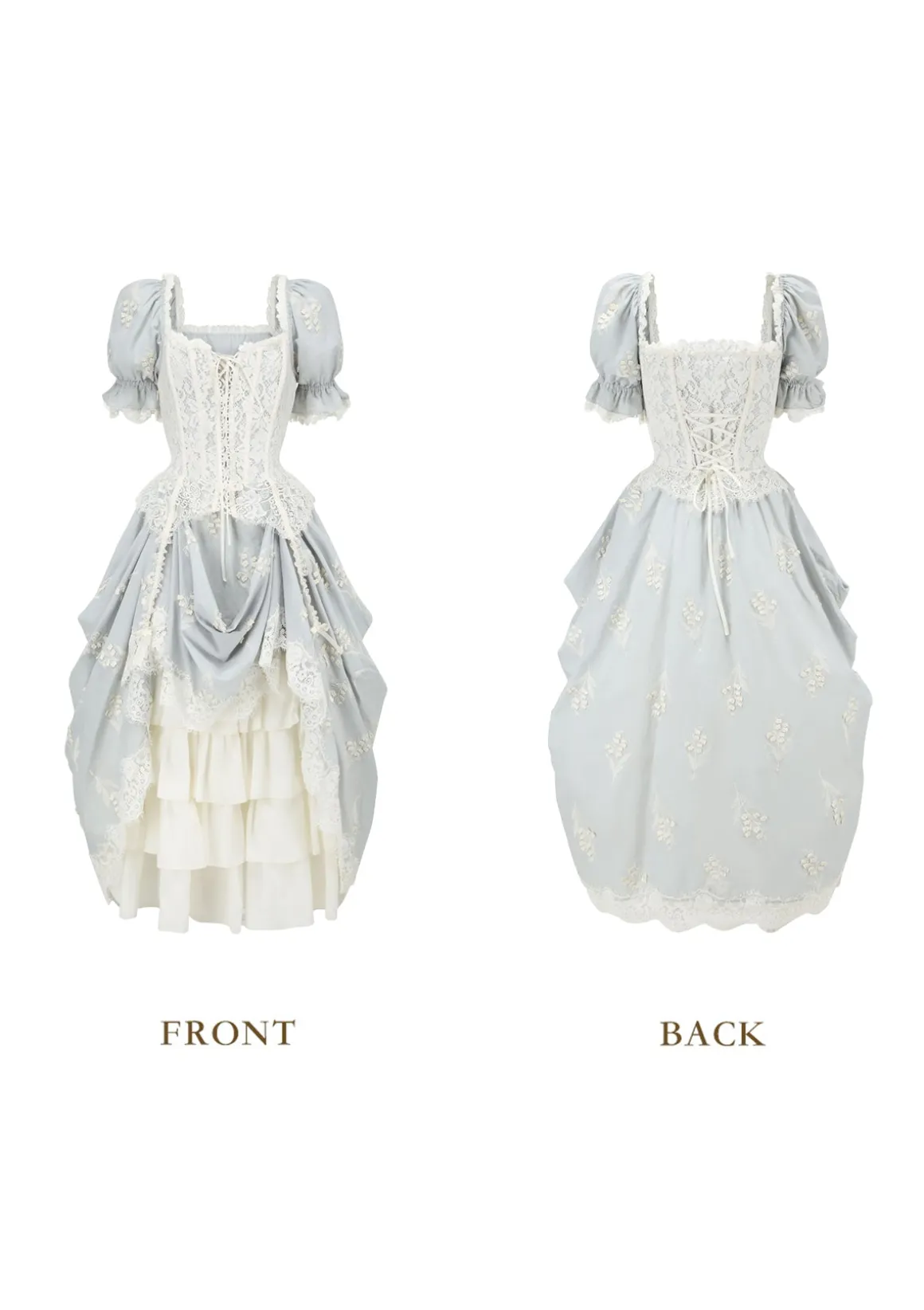 Princess Lily of the Vally Corset Dress