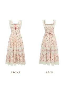 Red Garnet Corset Dress