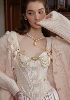 Semi-sweet Chiffon Knit Cardigan