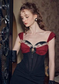 Shaking the Wine Glass Corset Dress