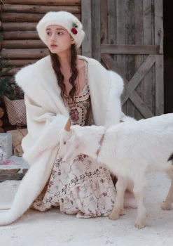 Snow Fox Fantasy Land Coat