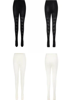 Snowflake Kintted Stockings