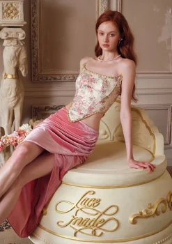 Spring Peach Skirt