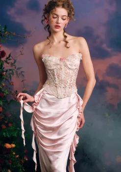 Star Floral Loli Corset