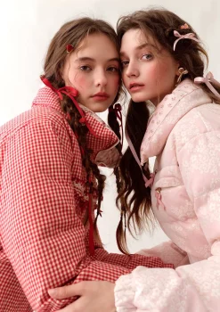 Strawberry Donazi Reversible 2-in-1 Down Jacket