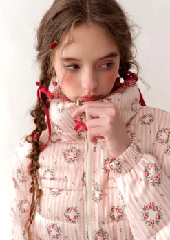 Strawberry Donazi Reversible 2-in-1 Down Jacket