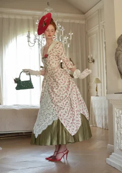 The Feast of Strawberry Bustle Dress