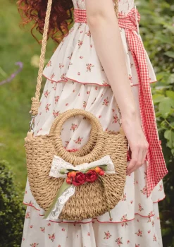 The Little Red Rose Bag