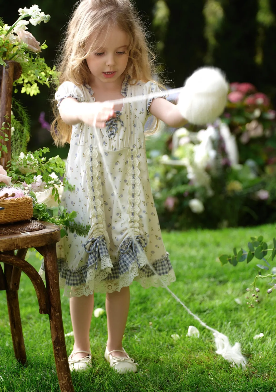 Toddler Girl Peter Rabbit Dollhouse Dress