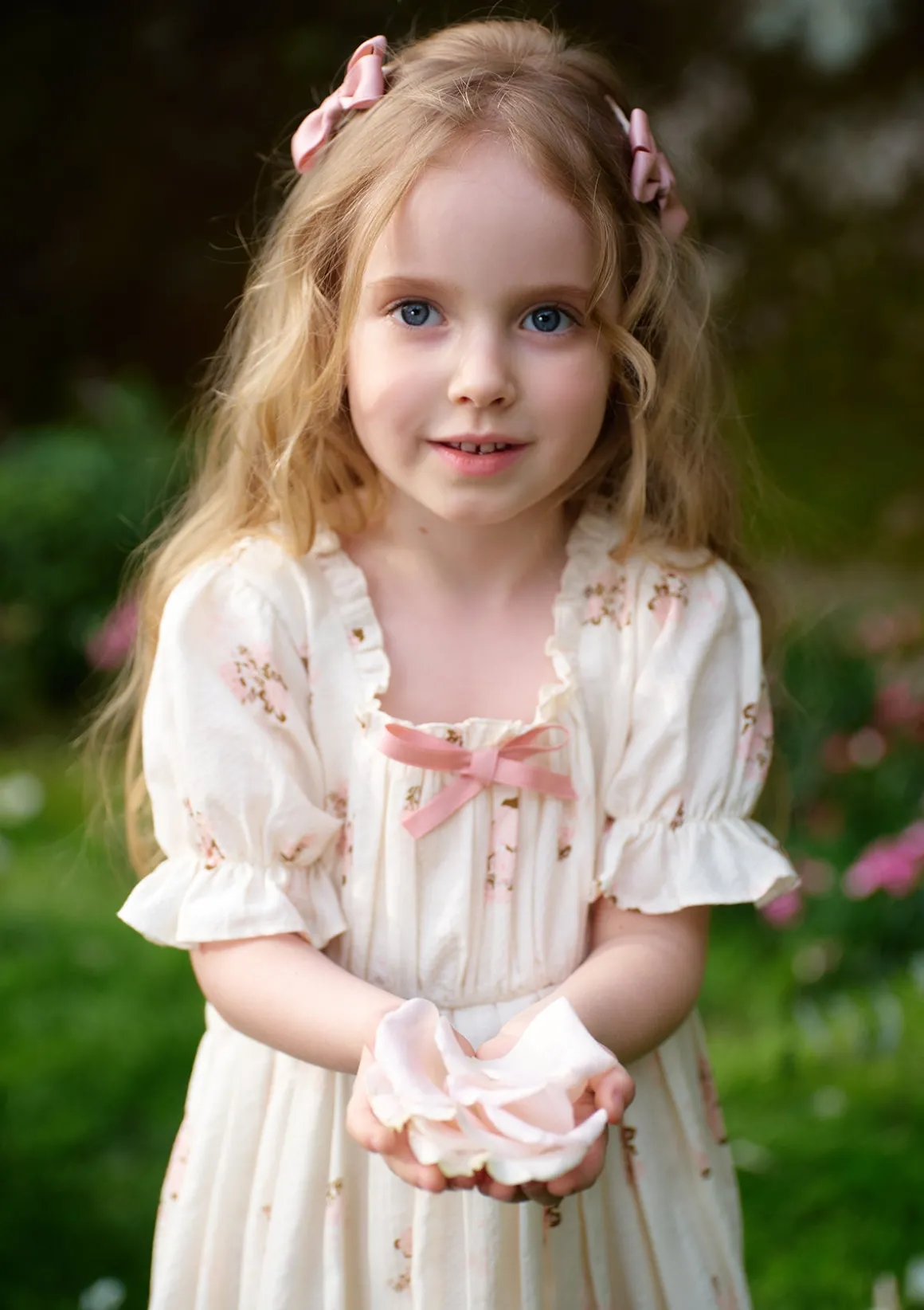 Toddler Girl Rose's Smile Dress