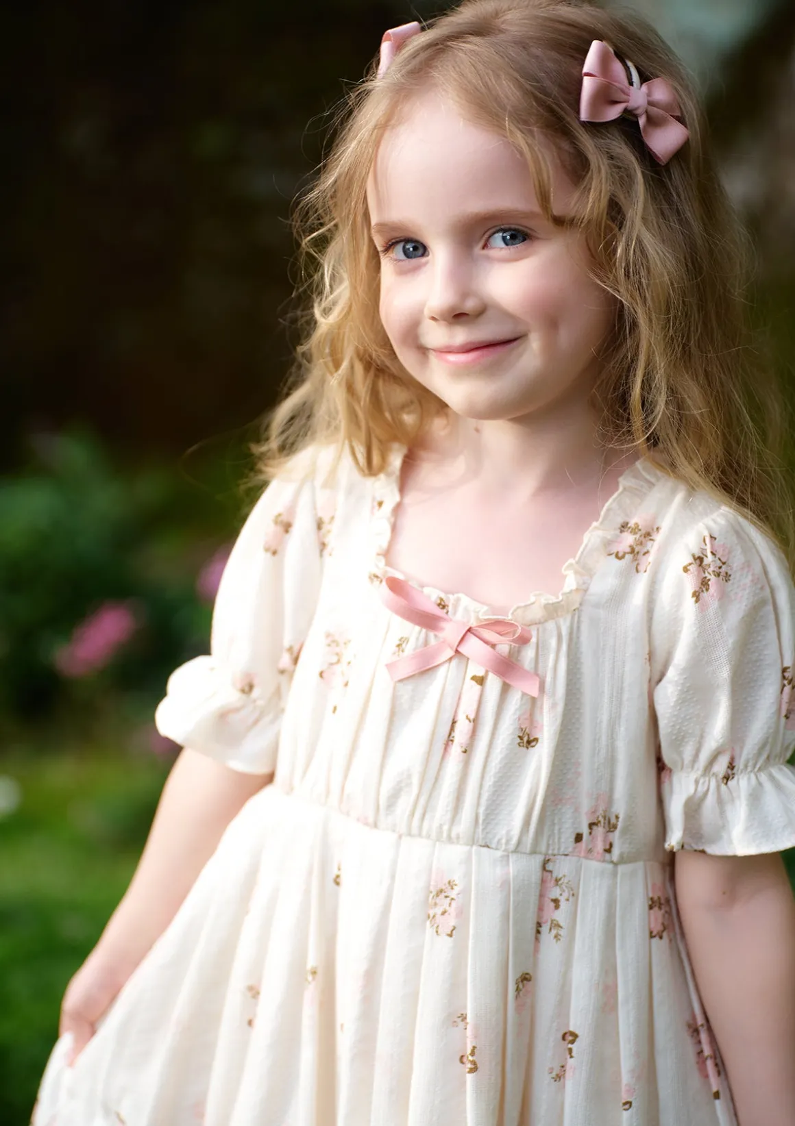 Toddler Girl Rose's Smile Dress