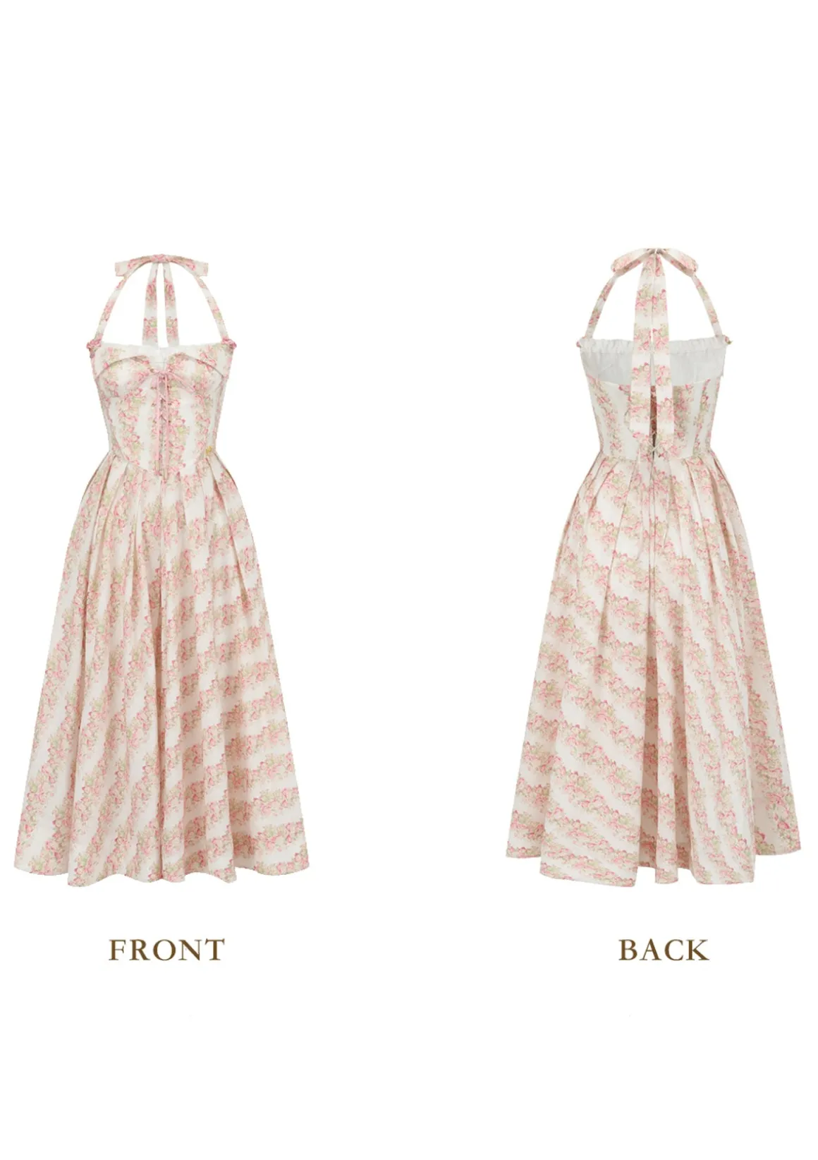 Tuscany Rose Corset Dress