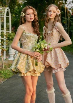 Twins Pear Blossom Corset Dress
