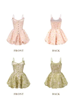 Twins Pear Blossom Corset Dress
