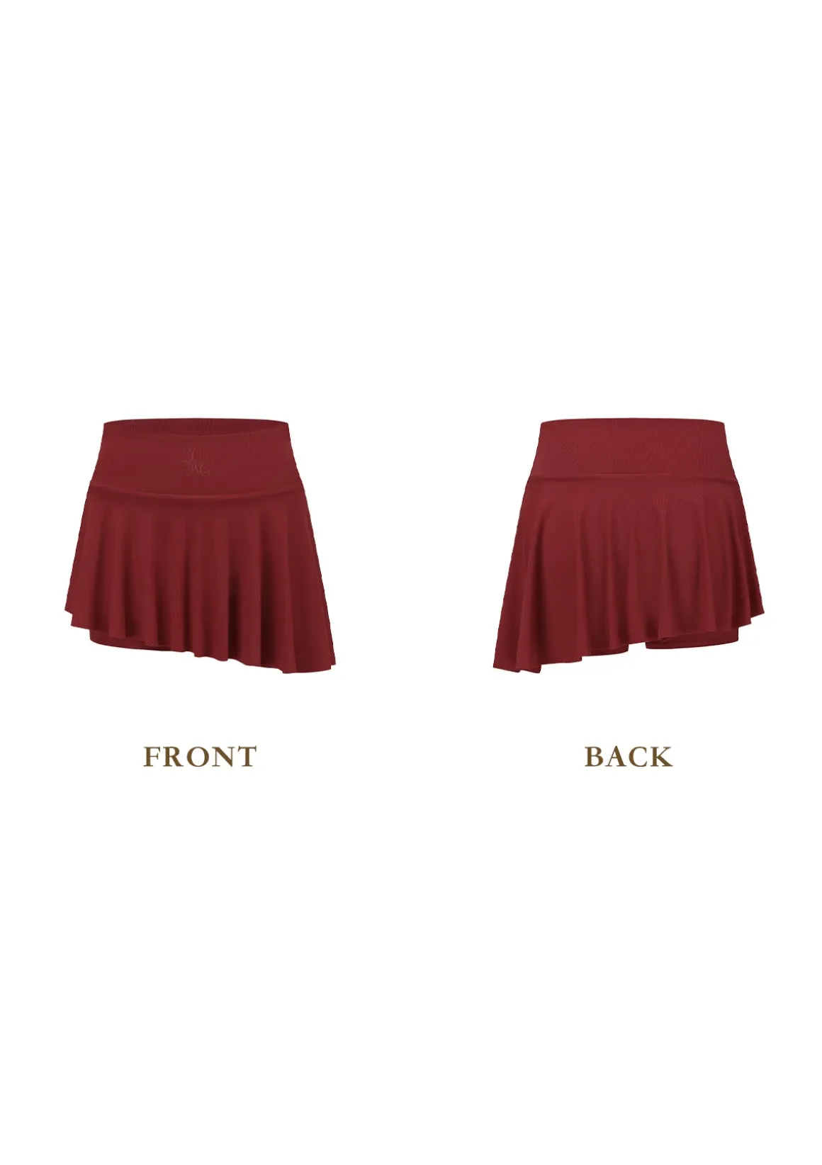 Vibrant Strawberry Sports Pantskirt