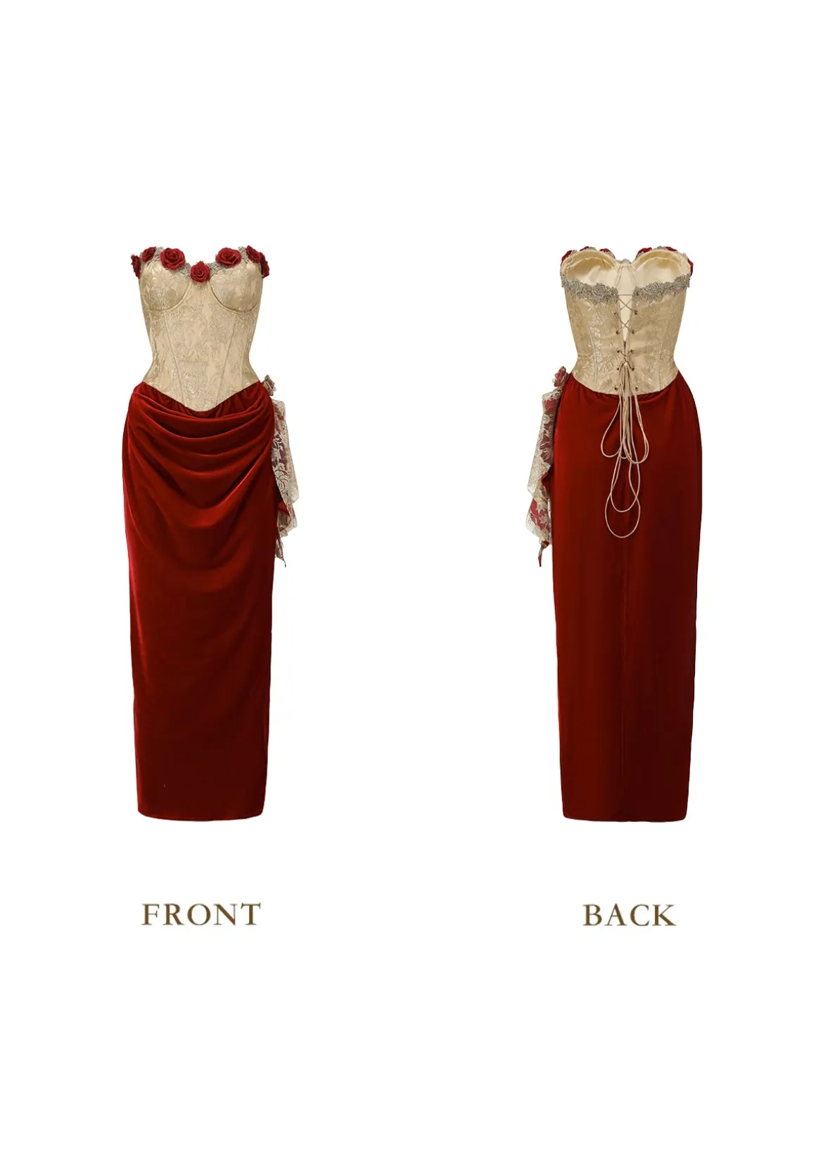 Wild Rosa in Spain Corset Dress