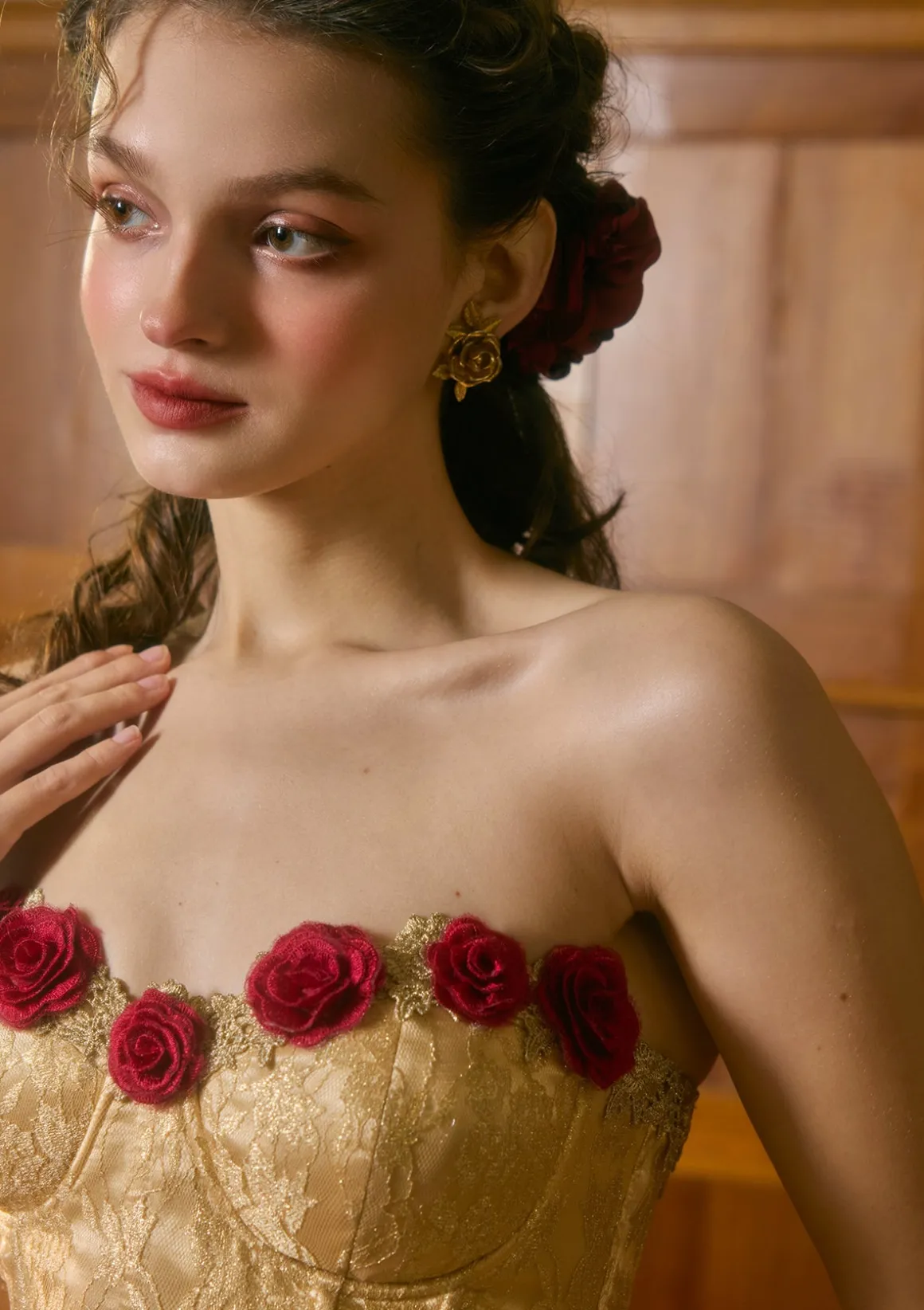 Wild Rosa in Spain Corset Dress